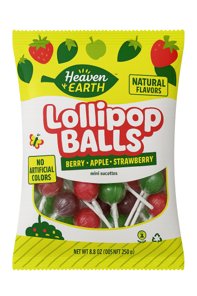 Mini Balls Lollipops 'HOE'