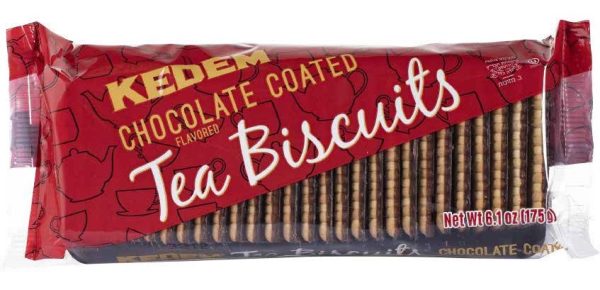 Choco Square Tea Biscuits 'Kedem'