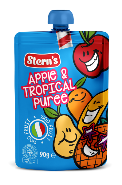 Apple & Tropical Purée Pouch 'Sterns'