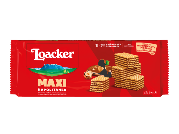 Maxi Hazelnut Wafers Parve 'Loacker' NETT!