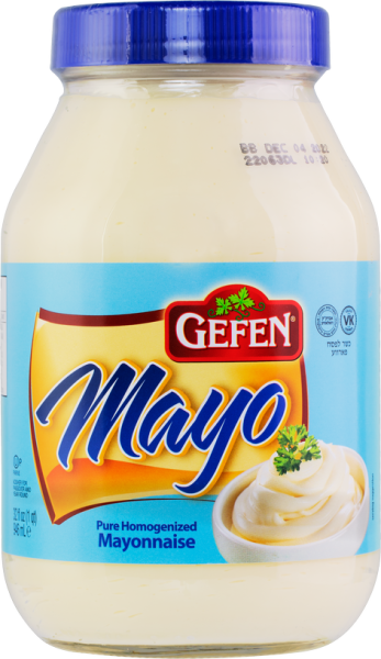 Plain Mayo Large Passover 'Gefen'